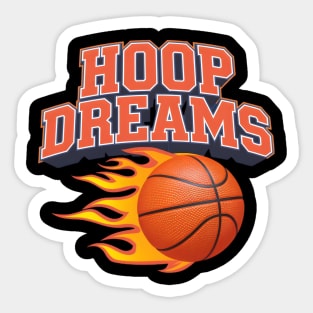 Hoop Dreams Sticker